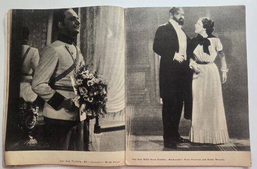 Willi Forst, Fotos Königswalzer und Maskerade